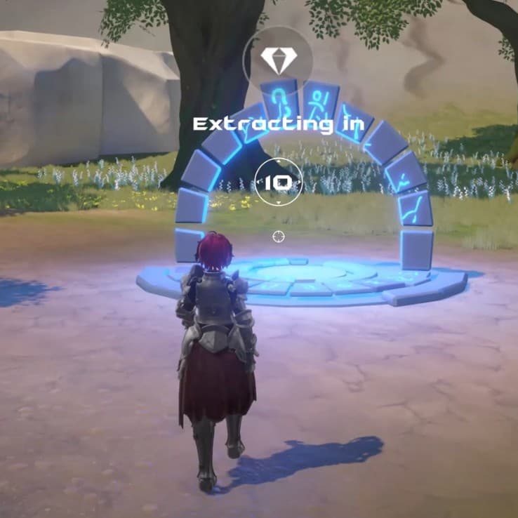 Loot extraction under fire