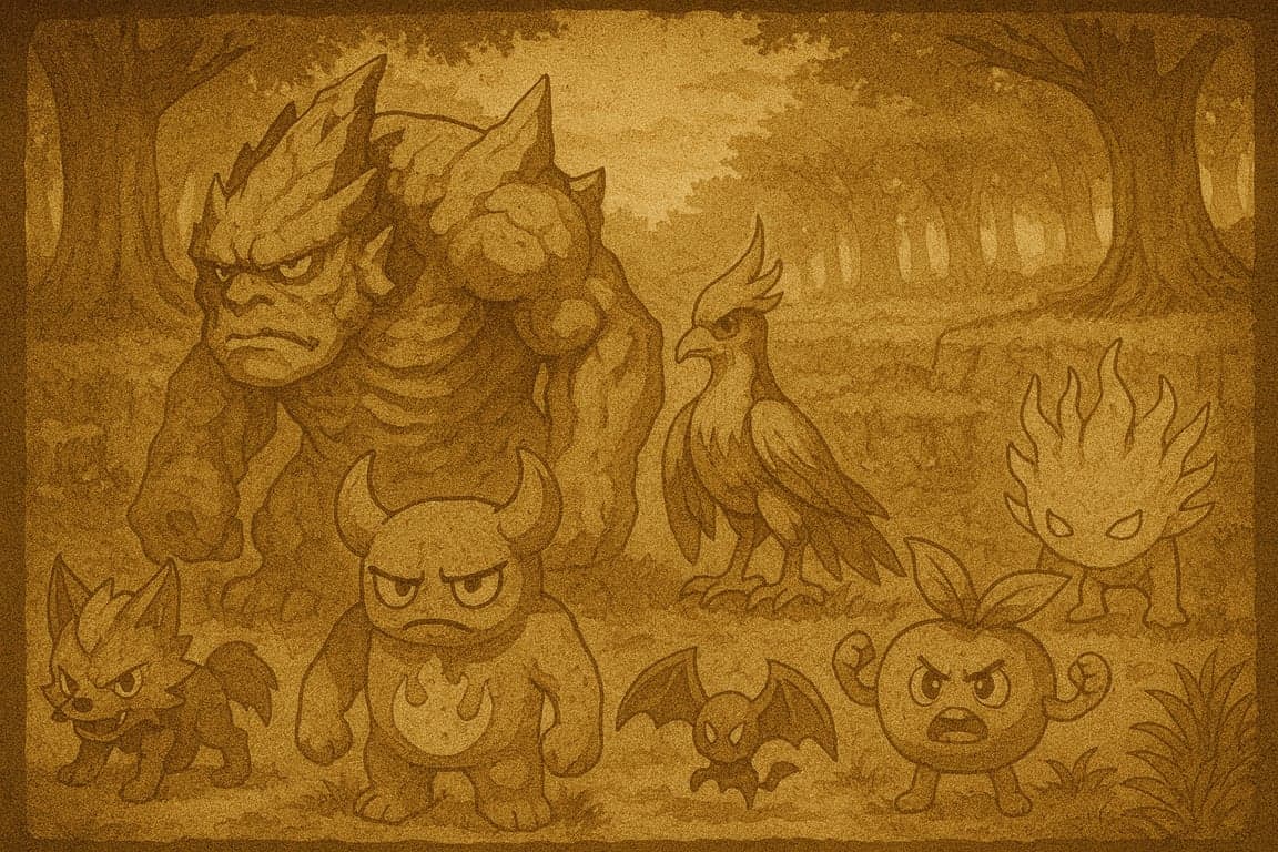 Tamer guiding bonded creatures